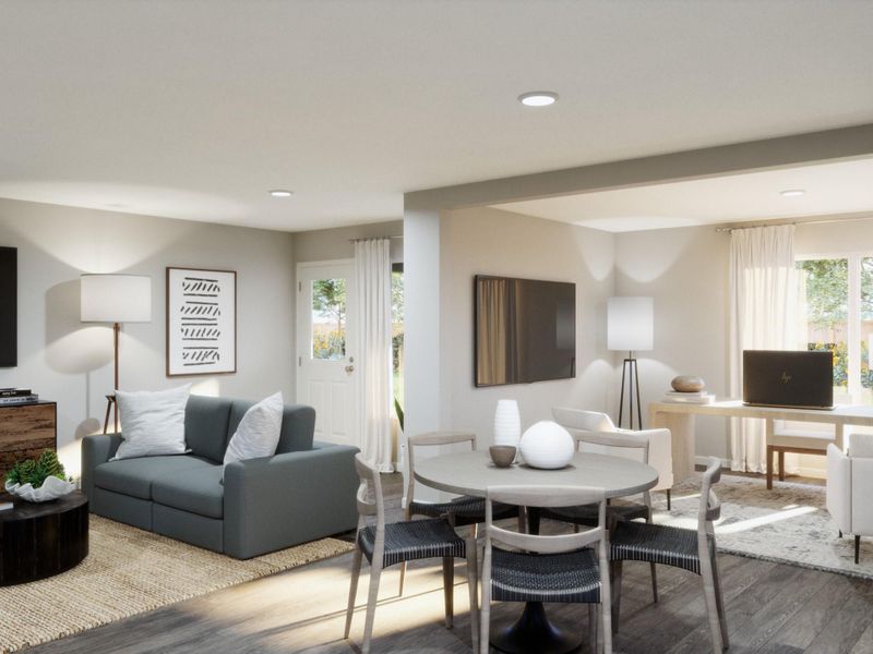 Photos are a representation of the floor plan. Options and interior selections will vary.