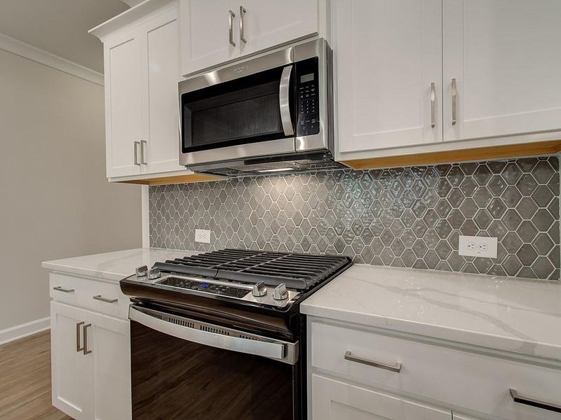 Furnished interior view inside a new home in River Walk Place, Lawrenceville (Image 10).