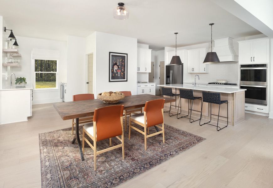 Furnished interior view inside a new home in , Summerville (Image 14).