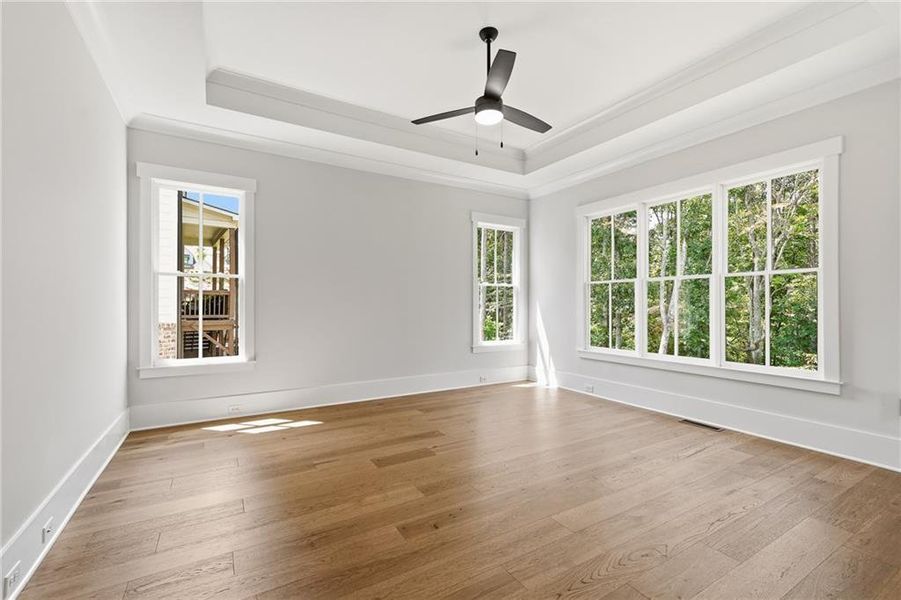 Spacious, unfurnished interior of a new home in Malone's Pond, Ball Ground (Image 44).