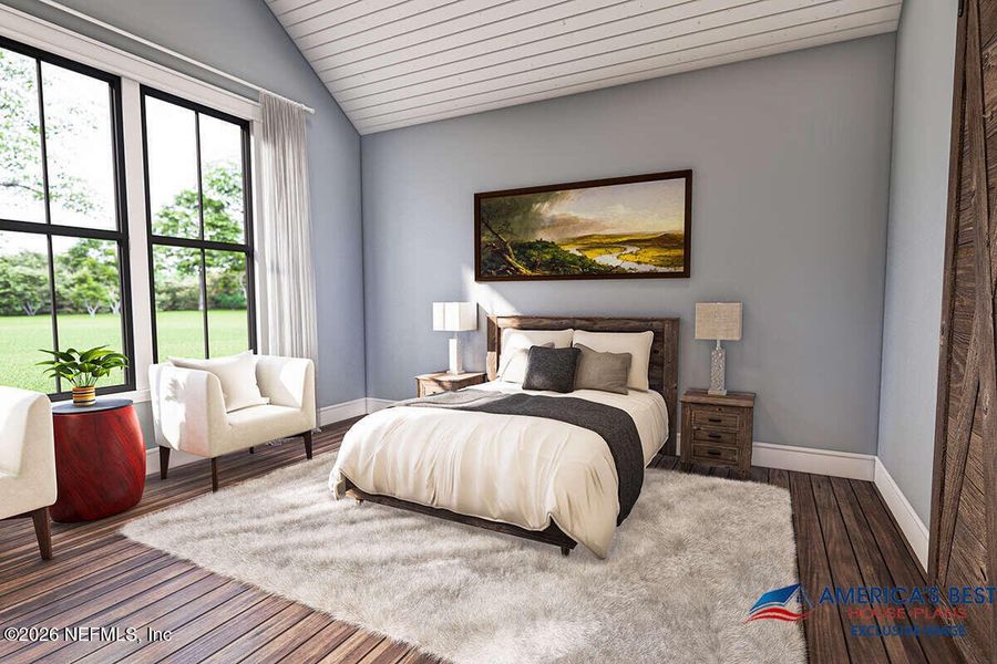 Furnished interior view inside a new home in , St. Johns (Image 6).