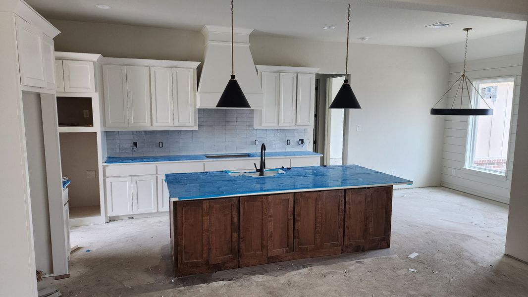 In-progress construction of a new home in Paloma Ranches, Justin, TX (Image 7).