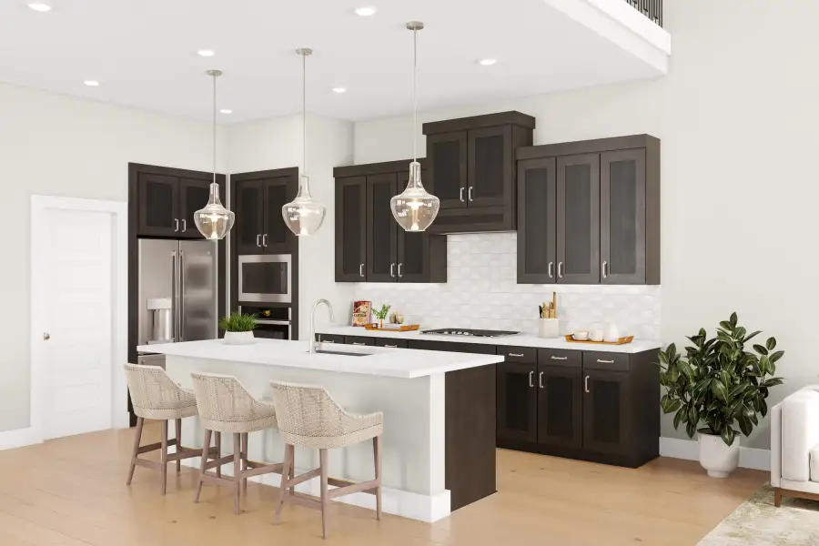 Furnished interior view inside a new home in Trillium, Richmond (Image 4).