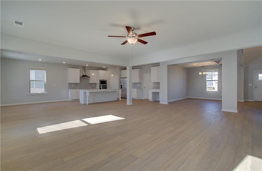 Spacious, unfurnished interior of a new home in Adagio, Dacula (Image 34).