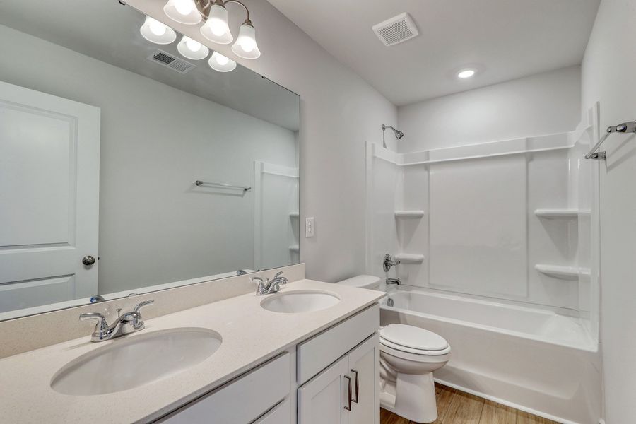 Furnished interior view inside a new home in Hainer Place, Conway (Image 10).