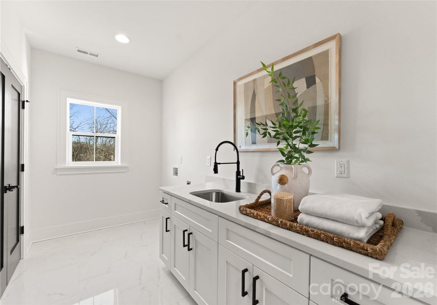 Furnished interior view inside a new home in , Charlotte (Image 35). Furnished interior view inside a new home in , Charlotte (Image 35).