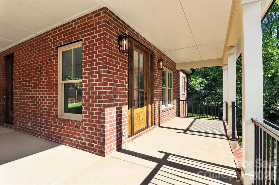 Exterior details and patio area of a home in , Monroe (Image 3). Exterior details and patio area of a home in , Monroe (Image 3).