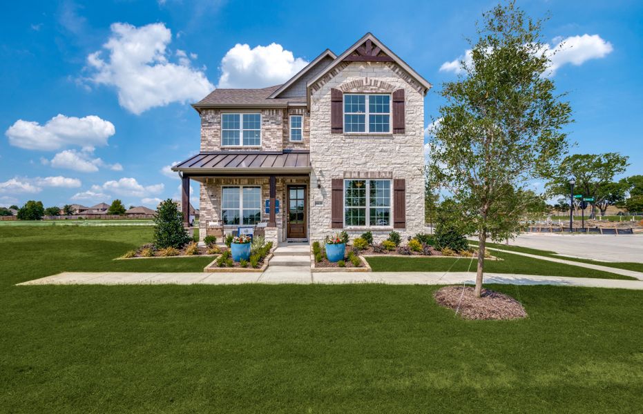 Courtyard Model Home, Exterior D