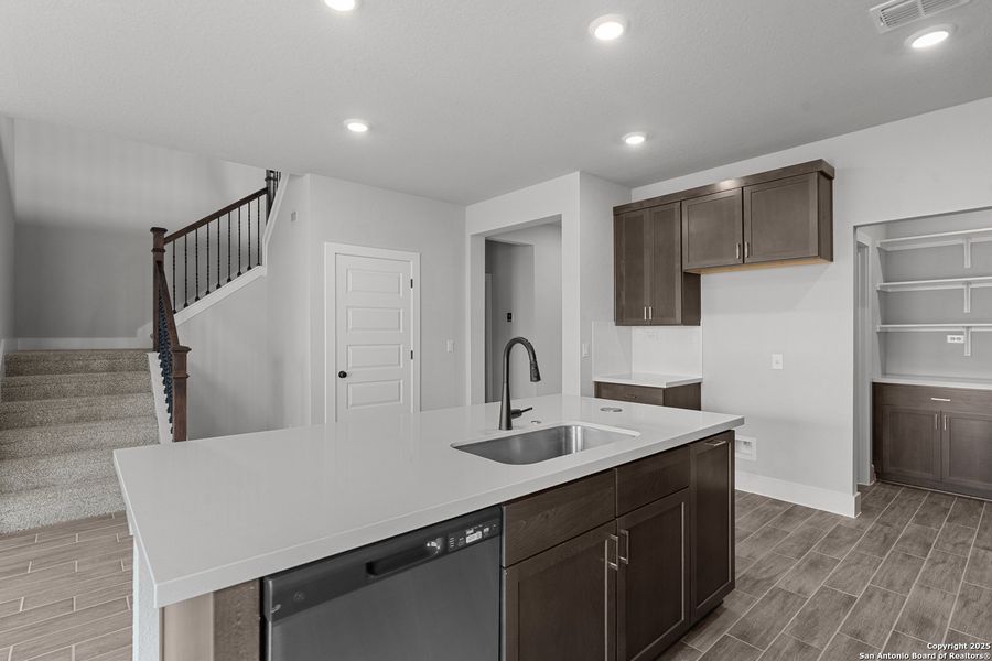 Furnished interior view inside a new home in Skybrooke, San Antonio (Image 11). Furnished interior view inside a new home in Skybrooke, San Antonio (Image 11).