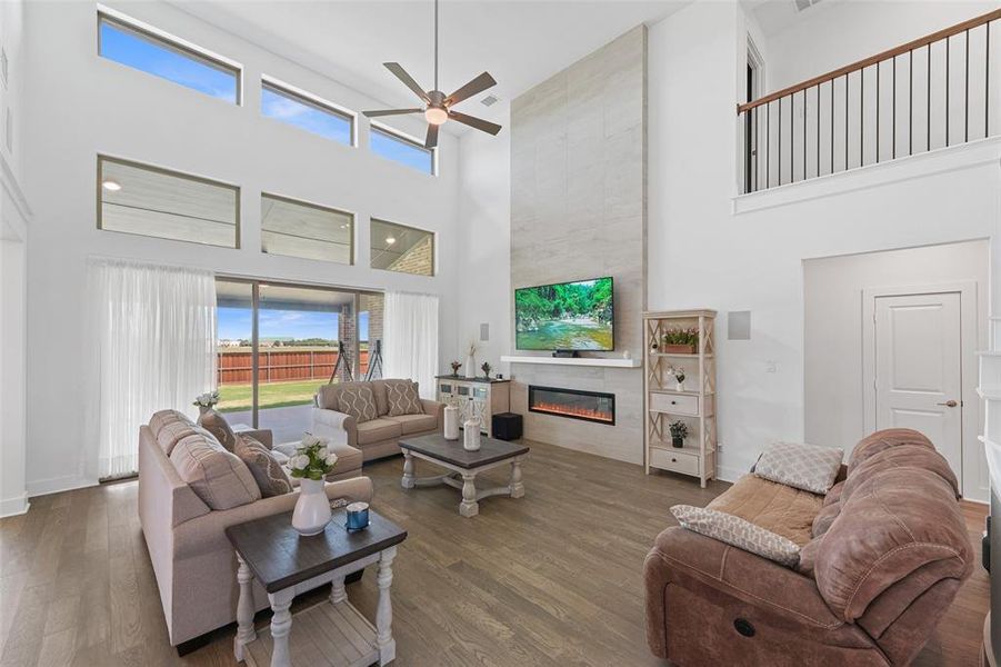 Furnished interior view inside a new home in Broadmoor Estates, Ovilla (Image 35).