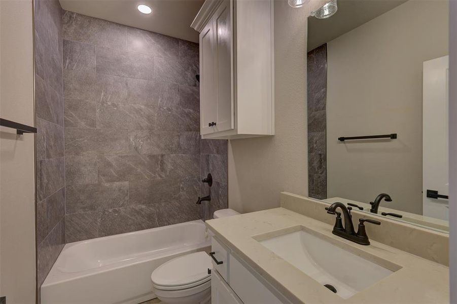 Furnished interior view inside a new home in , Whitney (Image 11).