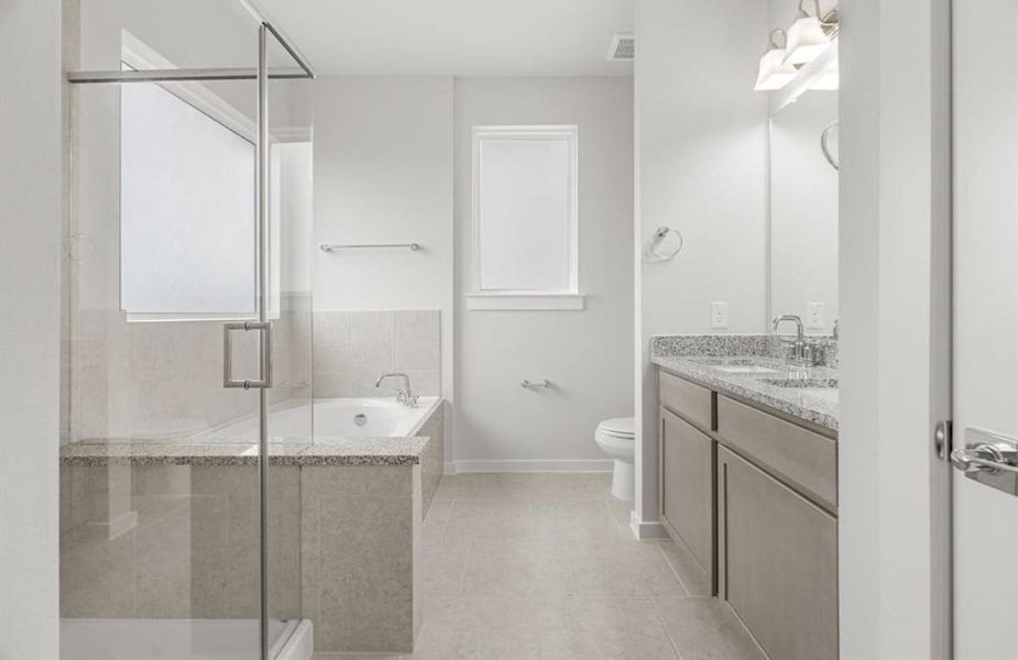 Furnished interior view inside a new home in Park Hill Villas, Stafford (Image 8).