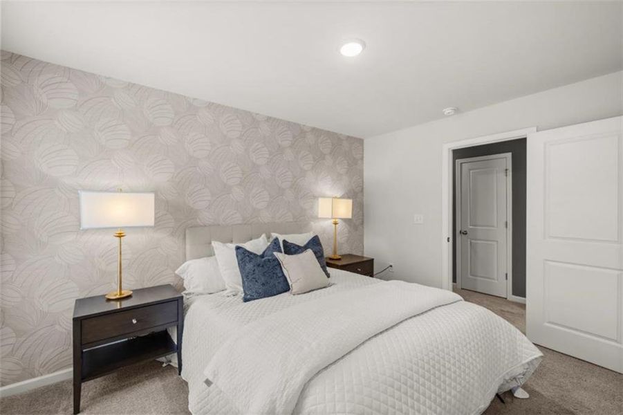 Furnished interior view inside a new home in Reeves Park, Stockbridge (Image 28).