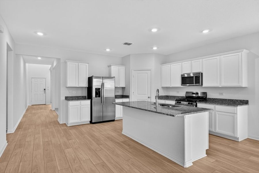 Furnished interior view inside a new home in River Ridge, Crandall (Image 4).