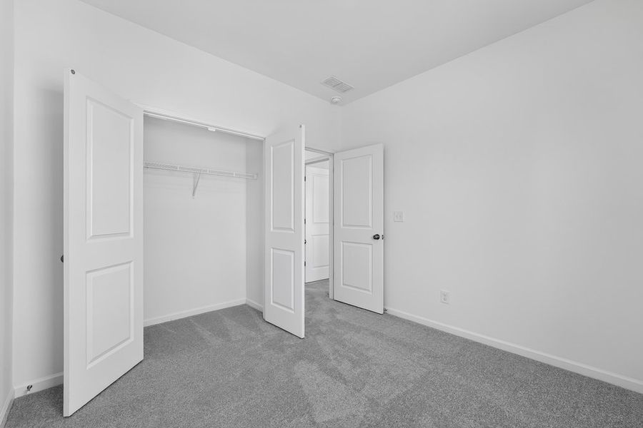 Spacious, unfurnished interior of a new home in Senata at Research Park, Charlotte (Image 25). Spacious, unfurnished interior of a new home in Senata at Research Park, Charlotte (Image 25).