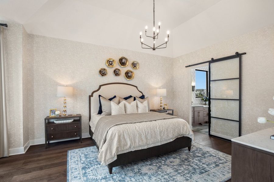 Representative Primary Bedroom - some options shown Representative Primary Bedroom - some options shown