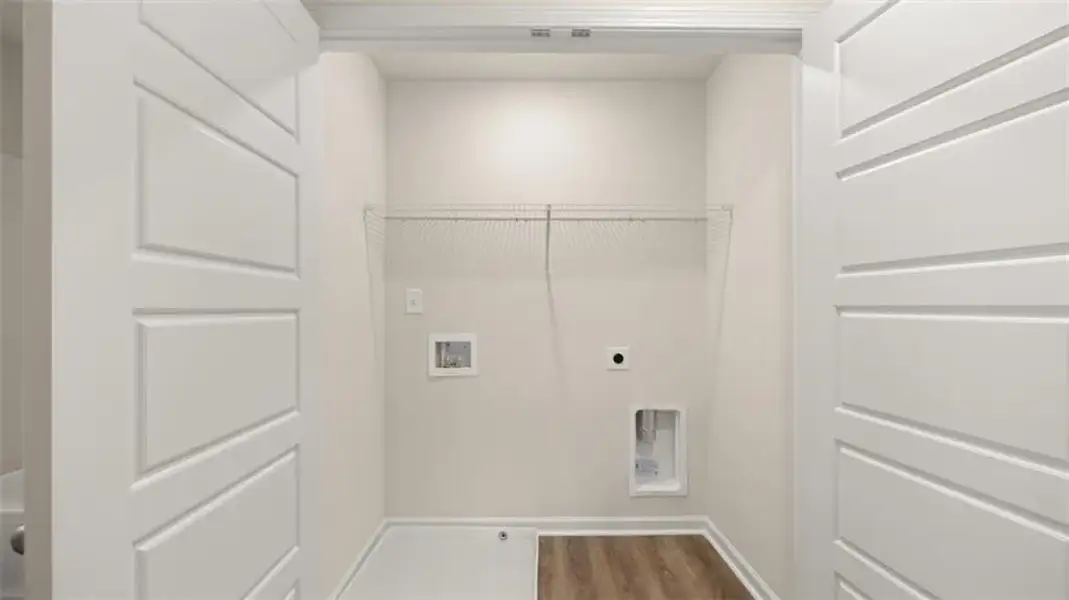 Spacious, unfurnished interior of a new home in The Gables at Agricultural Village, Perry (Image 20).