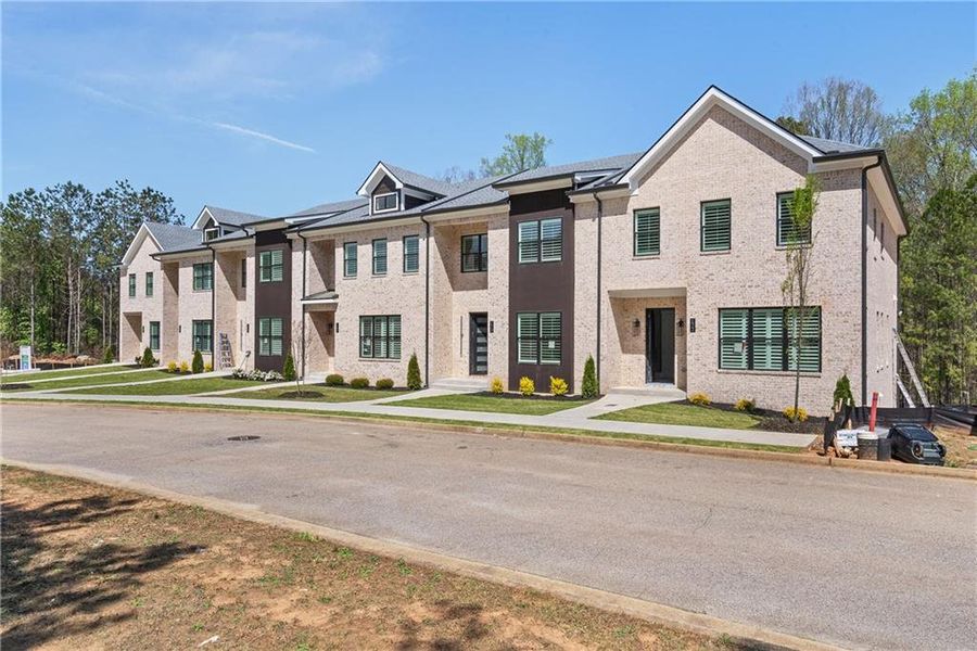 Exterior details and patio area of a home in , Stockbridge (Image 3). Exterior details and patio area of a home in , Stockbridge (Image 3).
