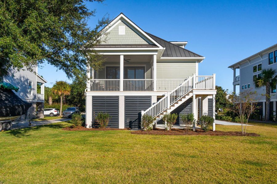 Front exterior of a new home in , Johns Island, SC, highlighting curb appeal (Image 30). Front exterior of a new home in , Johns Island, SC, highlighting curb appeal (Image 30).