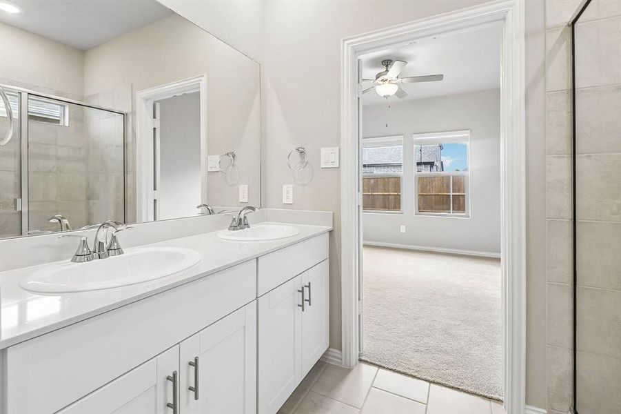 Furnished interior view inside a new home in Southridge - Spring Series, Princeton (Image 10).