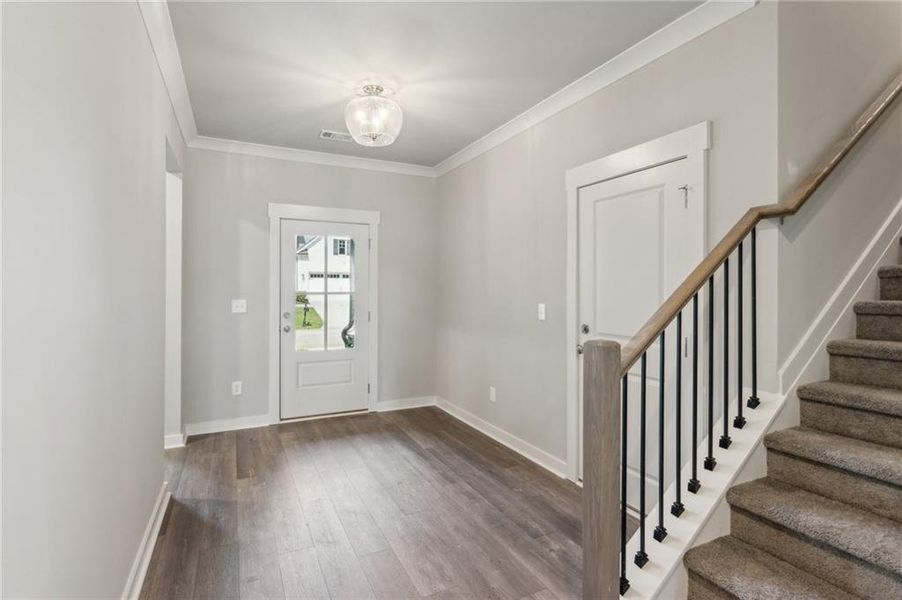 Spacious, unfurnished interior of a new home in Traditions of Braselton, Jefferson (Image 21).