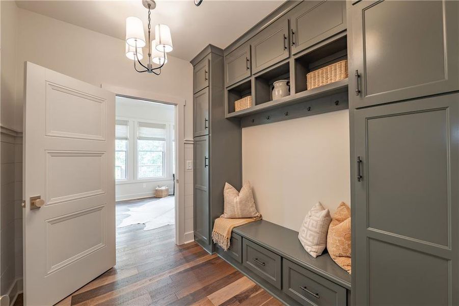 Furnished interior view inside a new home in , Canton (Image 11).