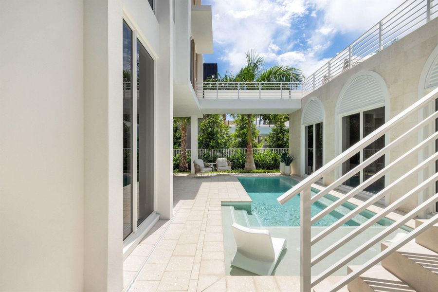 Exterior details and patio area of a home in , Delray Beach (Image 32).