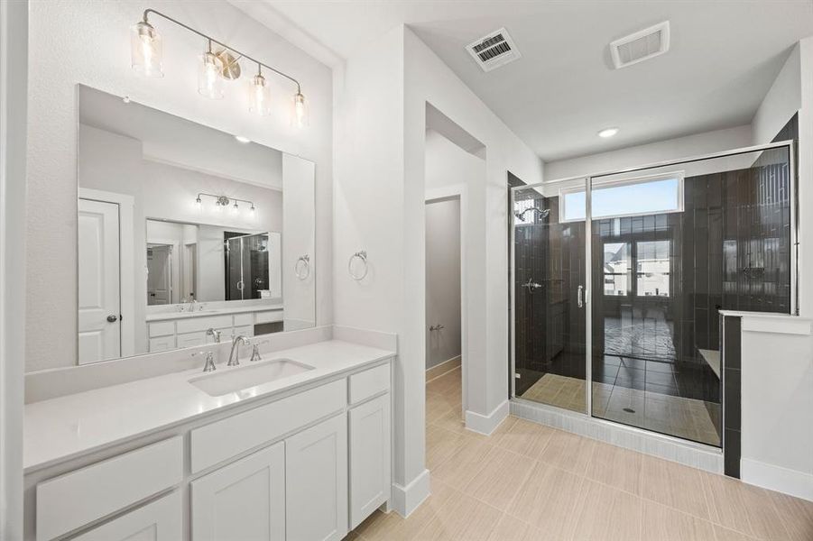 Furnished interior view inside a new home in , Celina (Image 12). Furnished interior view inside a new home in , Celina (Image 12).