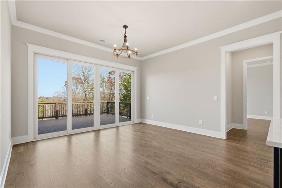 Spacious, unfurnished interior of a new home in , Gainesville (Image 37).
