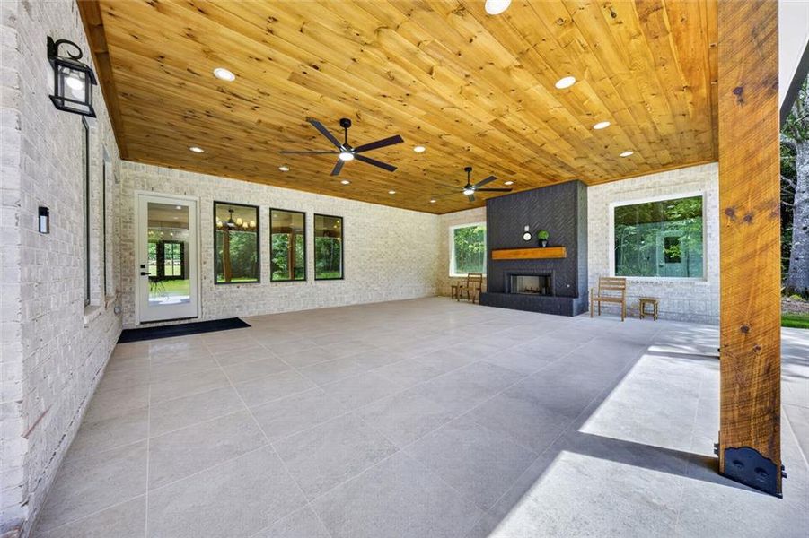 Exterior details and patio area of a home in , Monroe (Image 43). Exterior details and patio area of a home in , Monroe (Image 43).