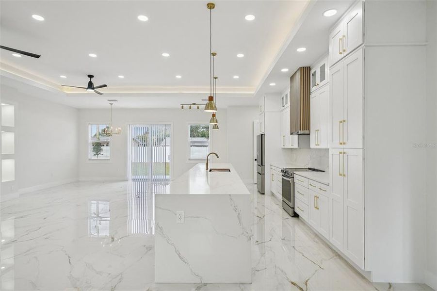 Furnished interior view inside a new home in , Clearwater (Image 47). Furnished interior view inside a new home in , Clearwater (Image 47).