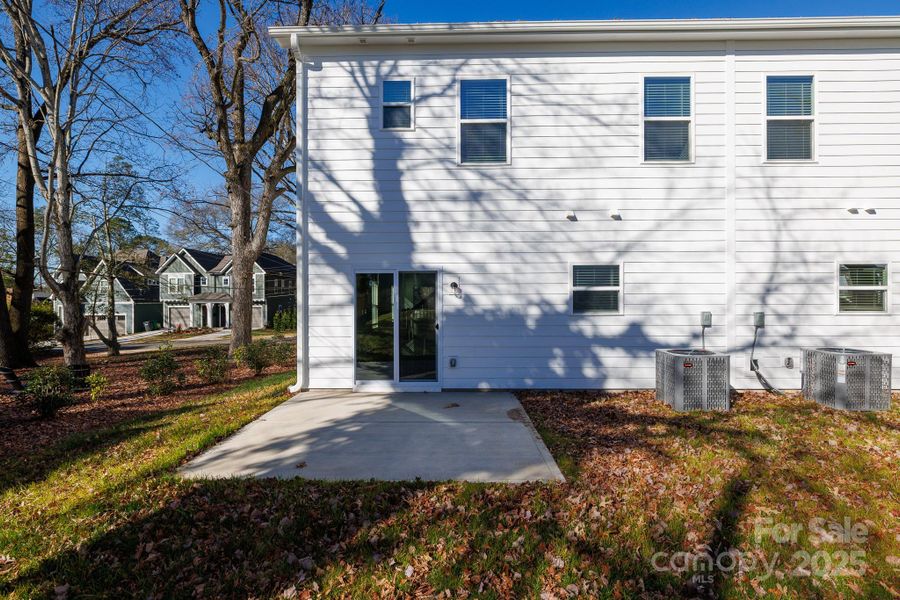 Exterior details and patio area of a home in , Charlotte (Image 24).