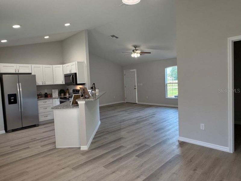 Furnished interior view inside a new home in , Dunnellon (Image 6).