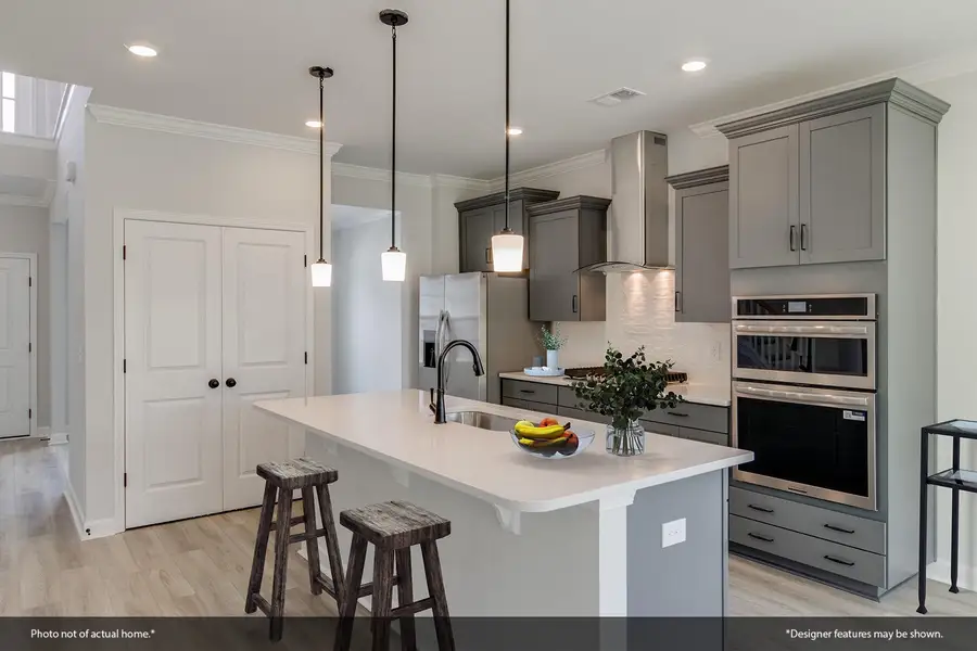 Furnished interior view inside a new home in Indigo at Abbey Preserve, Wilmington (Image 4).
