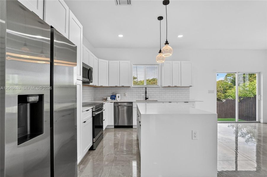 Furnished interior view inside a new home in , Fort Lauderdale (Image 9). Furnished interior view inside a new home in , Fort Lauderdale (Image 9).