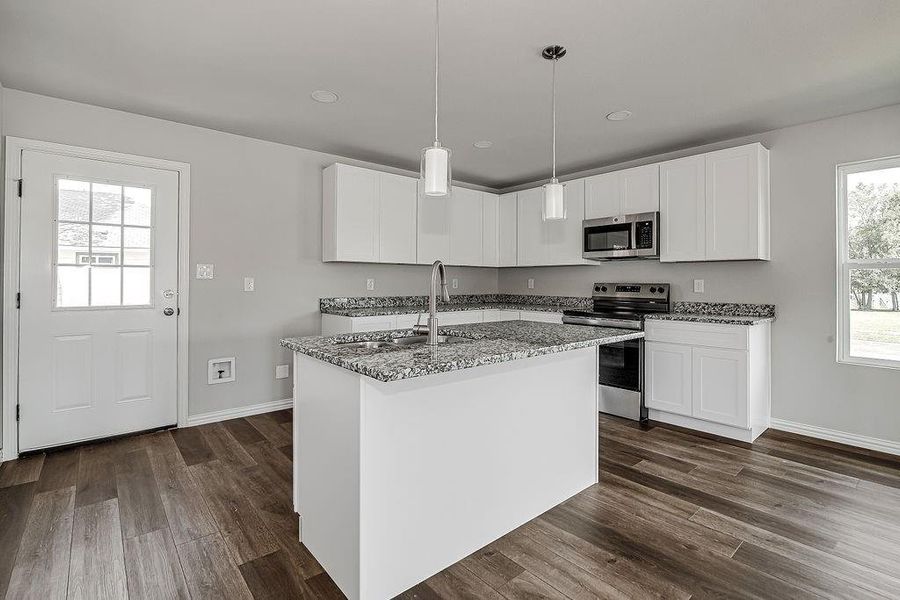 Furnished interior view inside a new home in , Fort Worth (Image 5). Furnished interior view inside a new home in , Fort Worth (Image 5).