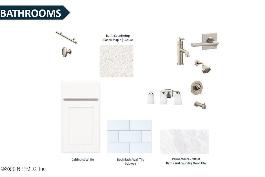 Sample of building materials used in homes in Del Webb Saint Johns, St. Johns (Image 25).