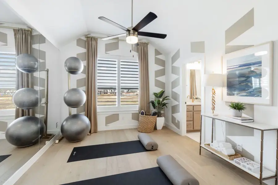 Representative Secondary Bedroom - some options shown Representative Secondary Bedroom - some options shown