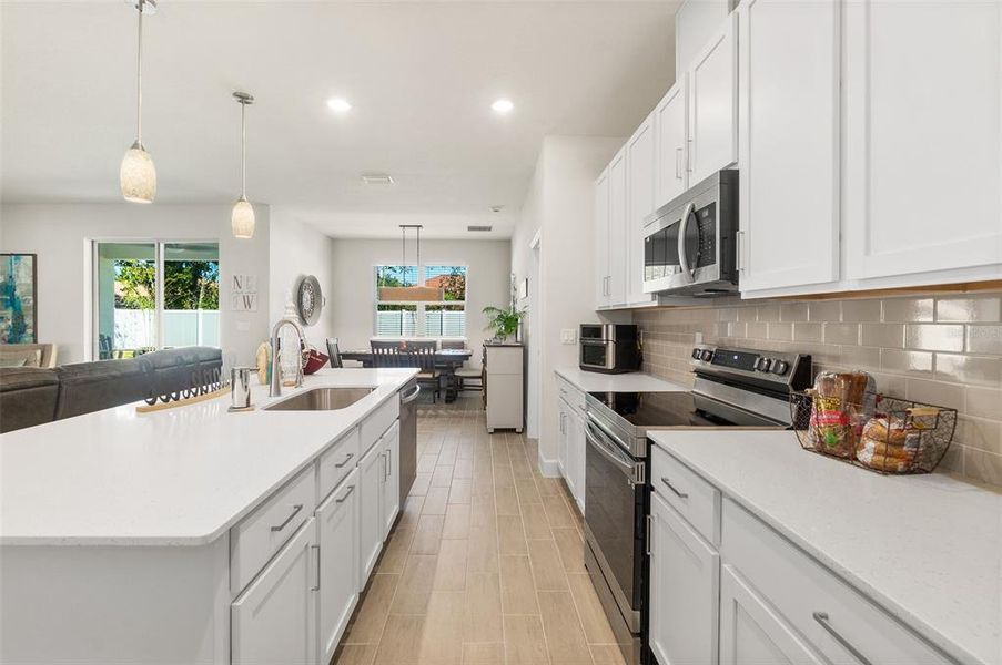 Furnished interior view inside a new home in , Palm Coast (Image 31).