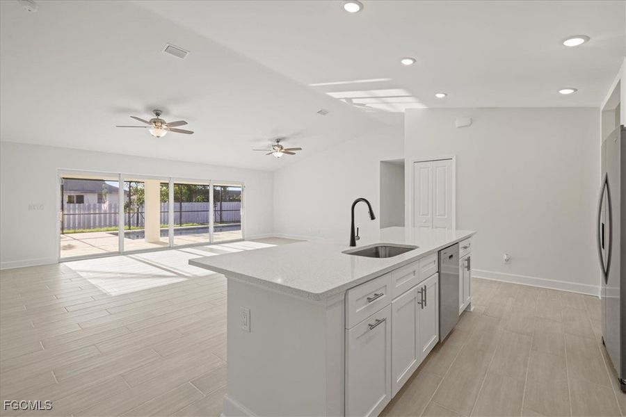 Furnished interior view inside a new home in Cape Coral, Cape Coral (Image 10).