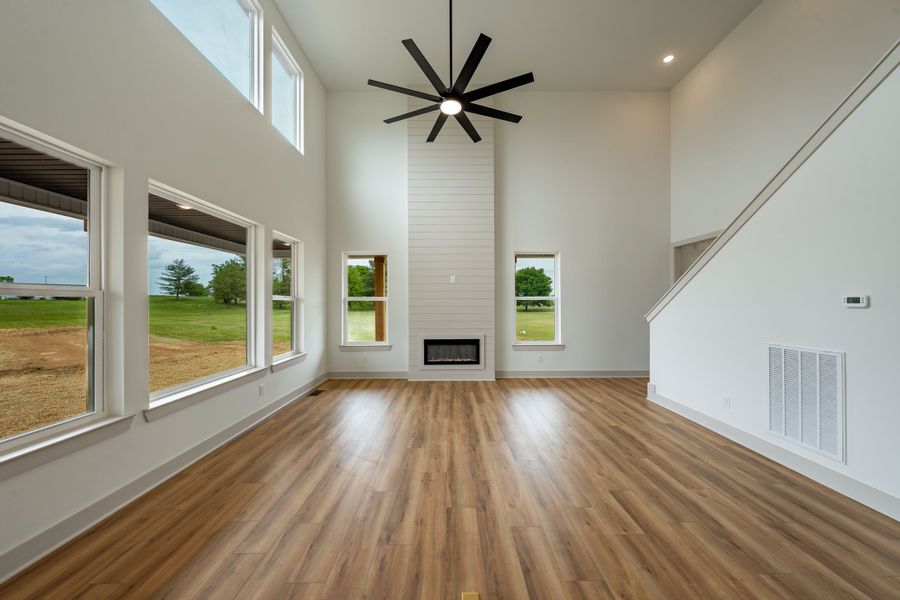 Representative unfurnished interior of a home built from the The Leonora by Norfleet Builders in Judah Hills, Cross Plains (Image 11). Representative unfurnished interior of a home built from the The Leonora by Norfleet Builders in Judah Hills, Cross Plains (Image 11).