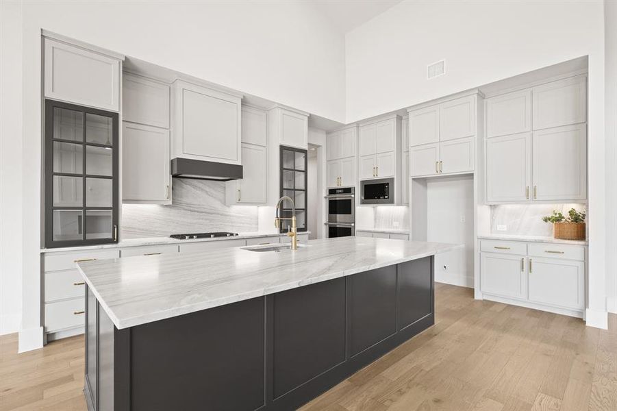 Furnished interior view inside a new home in Chapel View, Heath (Image 8).