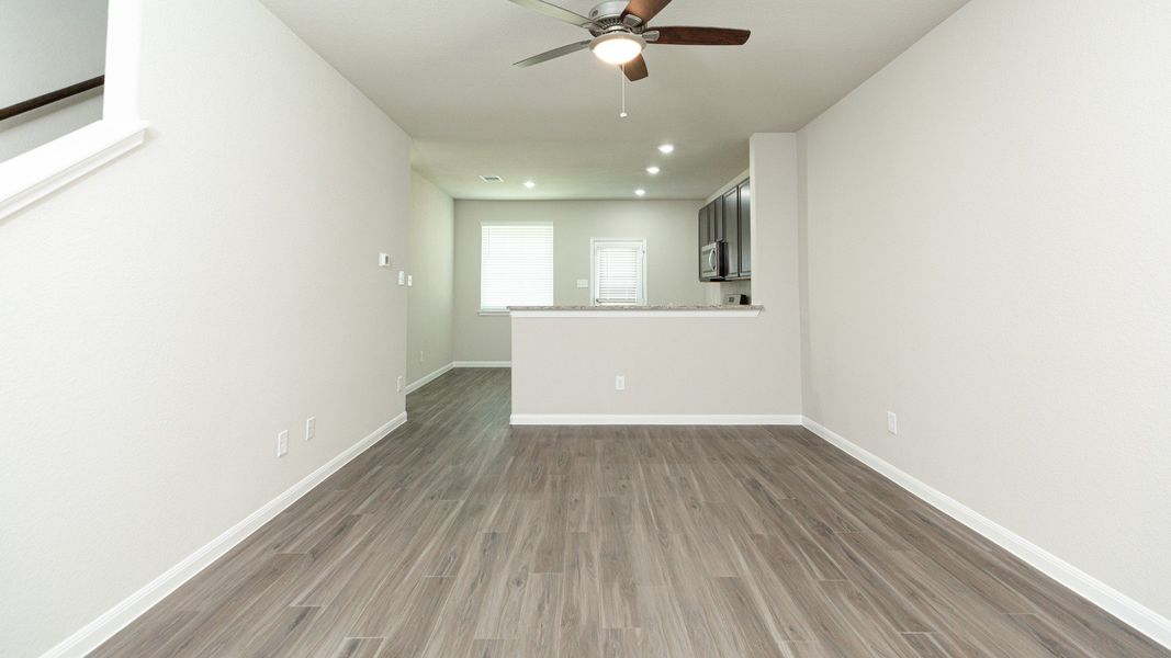 Family Room to Kitchen