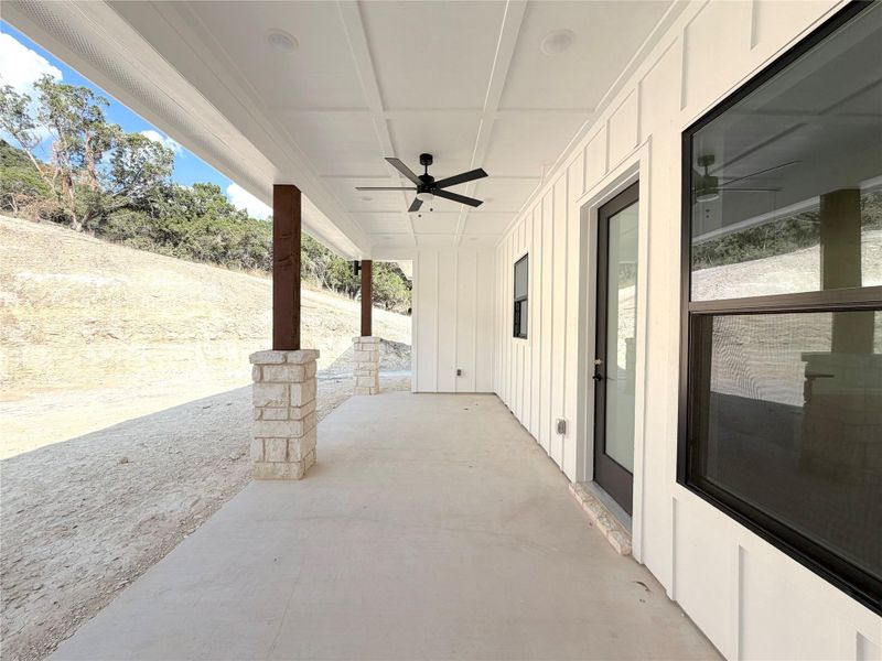 Exterior details and patio area of a home in , Canyon Lake (Image 2). Exterior details and patio area of a home in , Canyon Lake (Image 2).