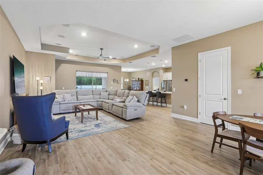 Furnished interior view inside a new home in Whiting Estates, Spring Hill (Image 17).