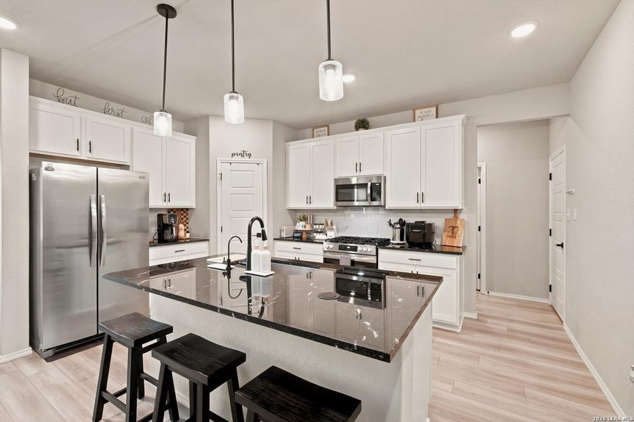 Furnished interior view inside a new home in Horizon Pointe, Converse (Image 14).