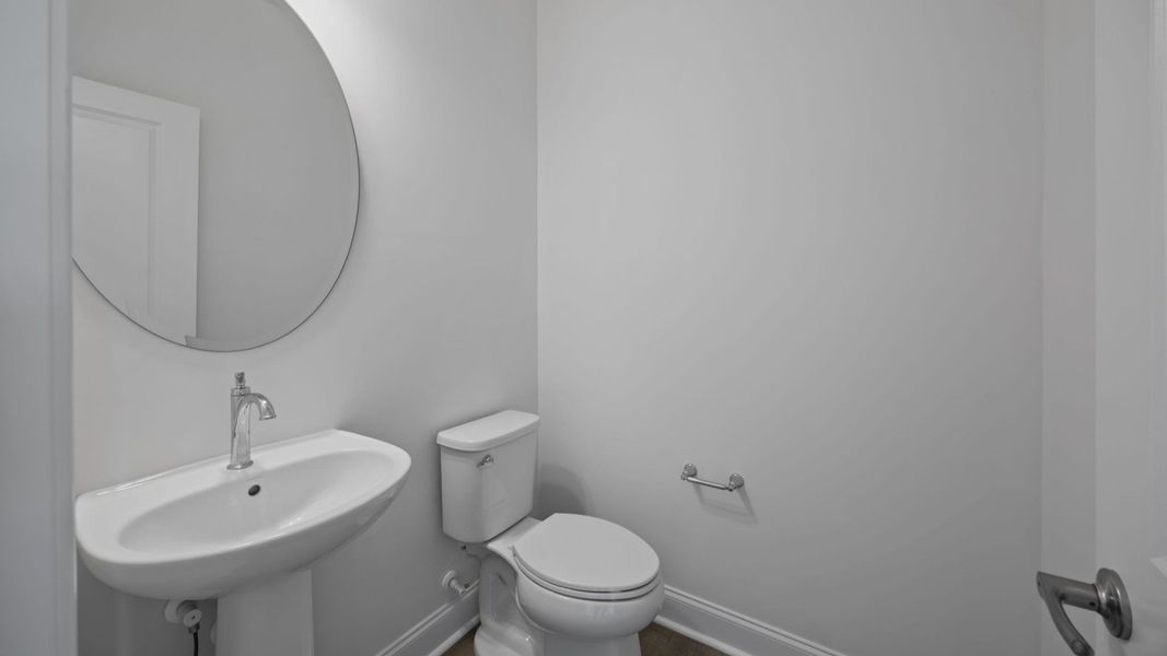 The Burton Plan in Farms at Bellingham by DRB Homes in Charlotte NC - Bathroom