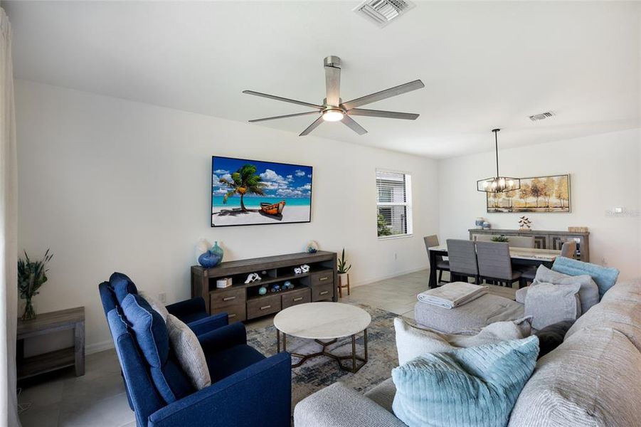 Furnished interior view inside a new home in Rye Ranch, Parrish (Image 30).