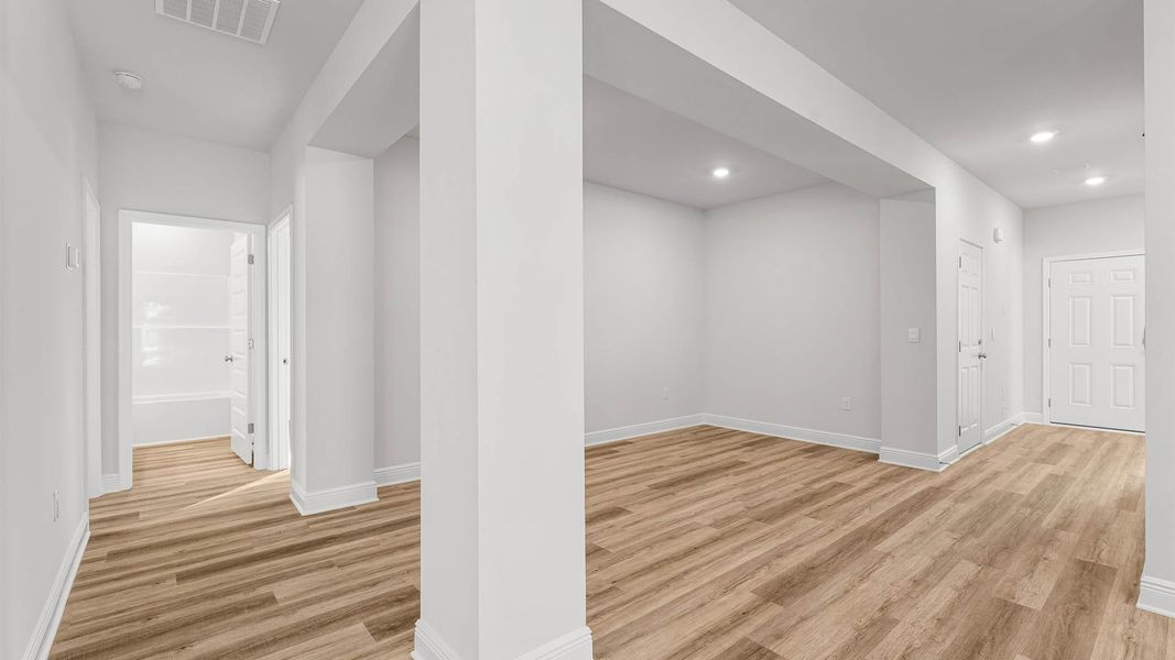 Spacious, unfurnished interior of a new home in Pine Creek and Heron Walk, Port Saint Joe (Image 24). Spacious, unfurnished interior of a new home in Pine Creek and Heron Walk, Port Saint Joe (Image 24).