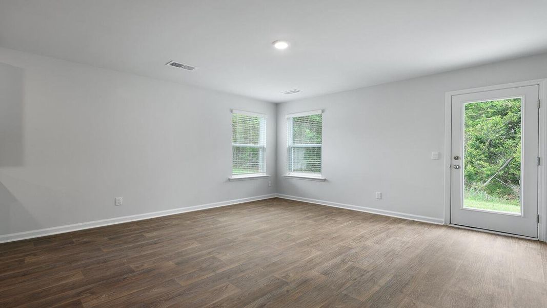 Spacious, unfurnished interior of a new home in Center Pointe, Santee (Image 13).